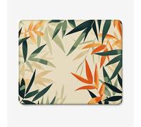 Tapis de Souris 400x300mm Feuilles De Bambou et Usine, Base Caoutchouc Antidérapant, Bords Cousus, Tapis de Souris pour PC, Ordinateur Portable Mouse Pad [ weidaynng ], Cadeau W-O6075