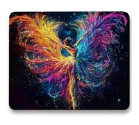 Tapis de Souris - 420 x 350 x 3mm, Tapis Souris d'Ordinateur, Base Caoutchouc Anti-Dérapant, Glissement Facile, Résistant, Portable sous Main Bureau Couleur pour PC, Ordinateur, Bureau, Ballet c0-101
