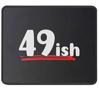 Tapis De Souris 49Ish Funny 50Th Birthday 50 Year Old Turning 50 1973 1974 1975 Mouse Pad Anti-Dérapant Tapis De Bureau Comfortable Mousepad pour Table Claviers Voyage 25X30CM