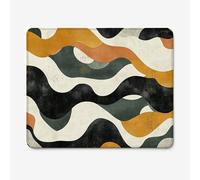 Tapis de Souris 600x400mm Bande et Vague, Base Caoutchouc Antidérapant, Bords Cousus, Tapis de Souris pour PC, Ordinateur Portable Mouse Pad [ weidaynng ], Cadeau W-O5180