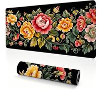 Tapis de Souris 600x400x4mm, Antidérapant, Fleur nationalité 0x0-314