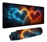 Tapis de Souris 700 x 400 x 3 mm Tapis de Bureau Amour Mousepad e-6