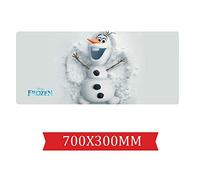 Tapis De Souris 700X300Mm Ice and Snow, Tapis De Souris Gaming avec Base Épaisse Et Précise pour La Vitesse, pour Ordinateurs Portables, Pc, B