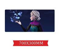 Tapis De Souris 700X300Mm Ice and Snow, Tapis De Souris Gaming avec Base Épaisse Et Précise, pour Ordinateur Portable, Pc, A