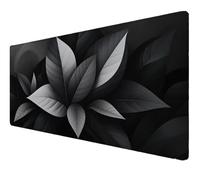 Tapis de Souris 700x350x3mm Gris Usine sous Bord Cousu et Surface Imperméable Tapis Souris Base en Caoutchouc Antidérapante Améliore la Précision, pour Divers Ordinateurs École, Bureau, Maison Z-447