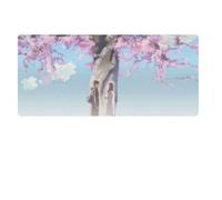 Tapis De Souris 900 X 400 Mm À 5 Centimètres par Seconde, Tapis De Souris De Jeu Rapide Et Précis avec Base Épaisse De 3 Mm, pour Ordinateurs Portables, Pc, Pc