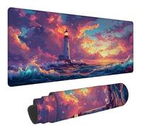 Tapis de Souris 900 x 500 x 3 mm Tapis de Bureau Phare Mousepad e-89