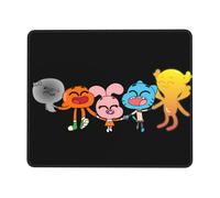 Tapis de souris à bord en caoutchouc pour bureau, écriture et jeux