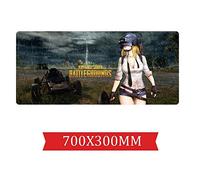 Tapis De Souris À Manger 700X300Mm Au Champ De Bataille De Poulet, Étendu XXL Grand Tapis De Souris De Jeu Professionnel avec Base De 3Mm D'Épaisseur, pour Ordinateurs Portables, Pc, J