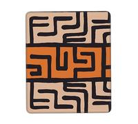 Tapis de souris à motif ethnique bohème avec base en caoutchouc antidérapant, tapis de souris de jeu imperméable, tapis de souris personnalisé lavable pour souris sans fil, ordinateurs, ordinateurs