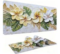Tapis de Souris AAA XXL 1200 x 600 mm Grand Tapis de Bureau Bords Cousus Imperméable Antidérapant,Ordinateur Portable Améliore la précision et la Vitesse. Gamer, Ordinateur, Paysage Fleurs 9 w0w-477