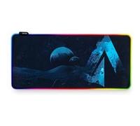 Tapis de souris Abysm Gaming Covenant RGB taille XXL éclairage RGB antidérapant 900x420x4 mm G