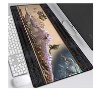 Tapis De Souris ACG Monster Hunter 900X400Mm, Tapis De Souris Gaming avec Base Épaisse Et Précise, pour Ordinateur Portable, Pc, Q