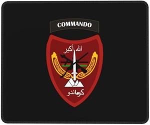 Tapis De Souris Afghan National Army Commando Corps sous-Main Résistant Aux Eclaboussures Mouse Pad Glissement Facile Mousepad pour Ordinateur Portable Gaming Jeu M