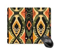 Tapis De Souris African Natural Plant Leaves Mousepad Antidérapante sous-Main Résistant Aux Eclaboussures Tapis Souris pour Ordinateur Portable Travail Ordinateur XL