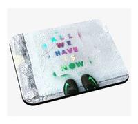 Tapis de souris All we have is now graffiti sol notre unique richesse est G