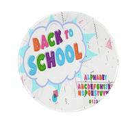 Tapis De Souris Alphabet Latin Rentrée Scolaire 6 Tapis De Souris Gaming Résistant À Usure Mouse Pad Confort Mousepad pour Maison Bureau Jeu 20X20 Cm