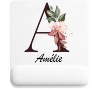Tapis de Souris Amélie | Tapis Ergonomique 22 × 18 cm Repose-Poignet en Mousse | Bureau Télétravail Études | Cadeau Homme Femme Anniversaire Noël