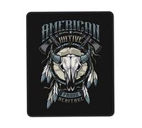 Tapis De Souris American Native Heritage Tapis De Bureau Parfait Mousepad Doux Mouse Pad pour Table Voyage Travail 25X30CM