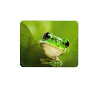Tapis de souris amusant - Grenouille verte - Accessoire d’ordinateur pour enfant #8229