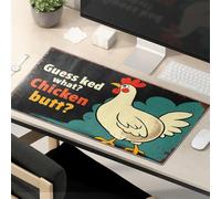 Tapis de souris amusant Guess What? Chicken Butt! Tapis de souris amusant pour bureau