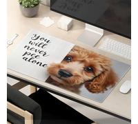 Tapis de souris amusant Travailler Never Pee Alone : un joli tapis de souris de jeu tapis de souris de jeu tapis de souris de jeu