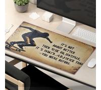 Tapis de souris amusant Work It'S Not About Better Than Anyone Else It'S About Being Better Than You Were Before Tapis de souris Amusant Fournitures de bureau
