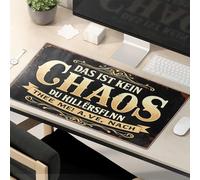 Tapis de souris amusant Work This Is Not Chaos, You Killer Follow Me ! Tapis de souris amusant Fournitures de bureau