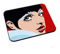 Tapis de souris Andy warhol portrait liza minnelli actrice pop art 70's G