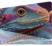 Tapis de Souris Animal Tapis de Souris Gaming XXL 800x400x3mm, Mystère Mouse Pad Imperméable et Antidérapant Les Bords à Double Couture Assurent Durabilité, Tandis Microfibre Cadeaux Homme N1-1060