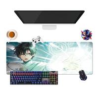 Tapis de Souris Anime Brilliant Healer's New Life in The Shadows | Tapis de Souris Imperméable Extra-Large | Base en Caoutchouc Antidérapante pour PC, Portable, e-Sport (1, 31.5" × 11.8" × 0.12")