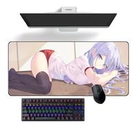 Tapis de souris Anime Date a Live Anime Tapis de souris Tapis de bureau Tapis de clavier Grand tapis de souris