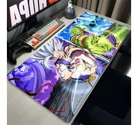 Tapis de souris Anime Dragon Ball Son Gohan, impression HD, accessoires informatiques, bord verrouillable, antidérapant, tapis de bureau pour clavier de joueur PC ZZ2018(5)