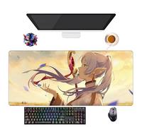 Tapis de Souris Anime Frieren Fern Beyond Journey's End | Tapis Gamer XXL (90 x 40 cm) | Base Antidérapante + Surface Douce | Parfait pour Bureau et Gaming (7)