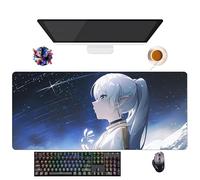 Tapis de Souris Anime Frieren Fern Beyond Journey's End | Tapis Gamer XXL (90 x 40 cm) | Base Antidérapante + Surface Douce | Parfait pour Bureau et Gaming (14)