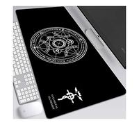 Tapis de souris Anime Fullmetal Alchemist 800x300mm, tapis de souris clavier, grand tapis de souris de jeu professionnel XXL étendu avec base en caoutchouc de 3 mm d'épaisseur, pour ordinateur PC, B