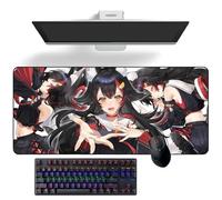 Tapis de souris Anime Hololive Ookami Mio Anime Tapis de bureau Grand tapis de souris en caoutchouc
