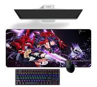Tapis de souris Anime Honkai Impact 3rd Raiden Mei Anime Tapis de bureau Grand tapis de souris Tapis de souris en caoutchouc