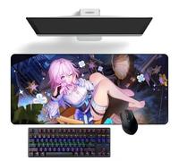 Tapis de souris Anime Honkai : Star Rail 7 mars Tapis de souris Anime Tapis de souris Tapis de bureau Grand tapis de souris