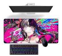 Tapis de souris Anime Honkai : Star Rail Sparkle Anime Tapis de bureau Tapis de clavier Grand tapis de souris Tapis de souris en caoutchouc