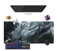 Tapis de Souris Anime Lord of Mysteries | Tapis de Souris Imperméable Extra-Large | Base en Caoutchouc Antidérapante pour PC, Portable, e-Sport | Protection Clavier et Souris (5)
