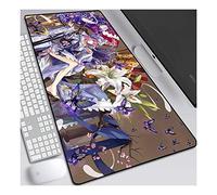 Tapis de souris Anime Oriental Project 800x300mm, tapis de souris pour clavier, tapis de souris de jeu professionnel grand XXL étendu avec base en caoutchouc de 3mm d'épaisseur, pour ordinateur PC, Q