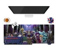 Tapis de Souris Anime Overlord Albedo | Tapis de Souris Imperméable Extra-Large XL (31.5" × 11.8" × 0.12") | Base en Caoutchouc Antidérapante pour PC, Portable, e-Sport | Protection Clavier et Souris
