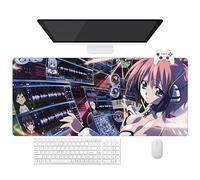 Tapis de Souris Anime Sora no Otoshimono Heaven's Lost Property Ikaros, Tapis Gamer XXL (90 x 40 cm), Base Antidérapante + Surface Douce (e)