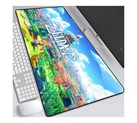 Tapis de Souris Anime The Legend of Zelda 800 x 300 mm, Tapis de Souris Clavier, Tapis de Souris de Jeu Professionnel XXL Grand étendu, pour Ordinateur PC, H