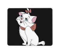 Tapis de souris Aristocats à bord en caoutchouc pour bureau, écriture et jeux