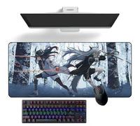 Tapis de Souris Arknights Texas Tapis de Bureau Anime Tapis de Clavier Grands Tapis de Souris Tapis de Souris en Caoutchouc