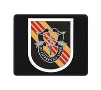 Tapis De Souris Army 5Th Special Forces Group Vietnam Tapis De Bureau Parfait sous-Main Doux Mouse Pad pour Table Claviers Voyage 25X30CM