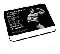 Tapis de souris Arnold schwarzenegger's motivation the meaning of life G