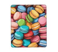 Tapis de souris aromatisé macaron biscuit, tapis de souris d'ordinateur, glisse facile, durable, portable, bureau et maison, plusieurs tailles
